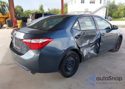 2015 Toyota Corolla Le from USA, damaged, VIN 2T1BURHE4FC335553